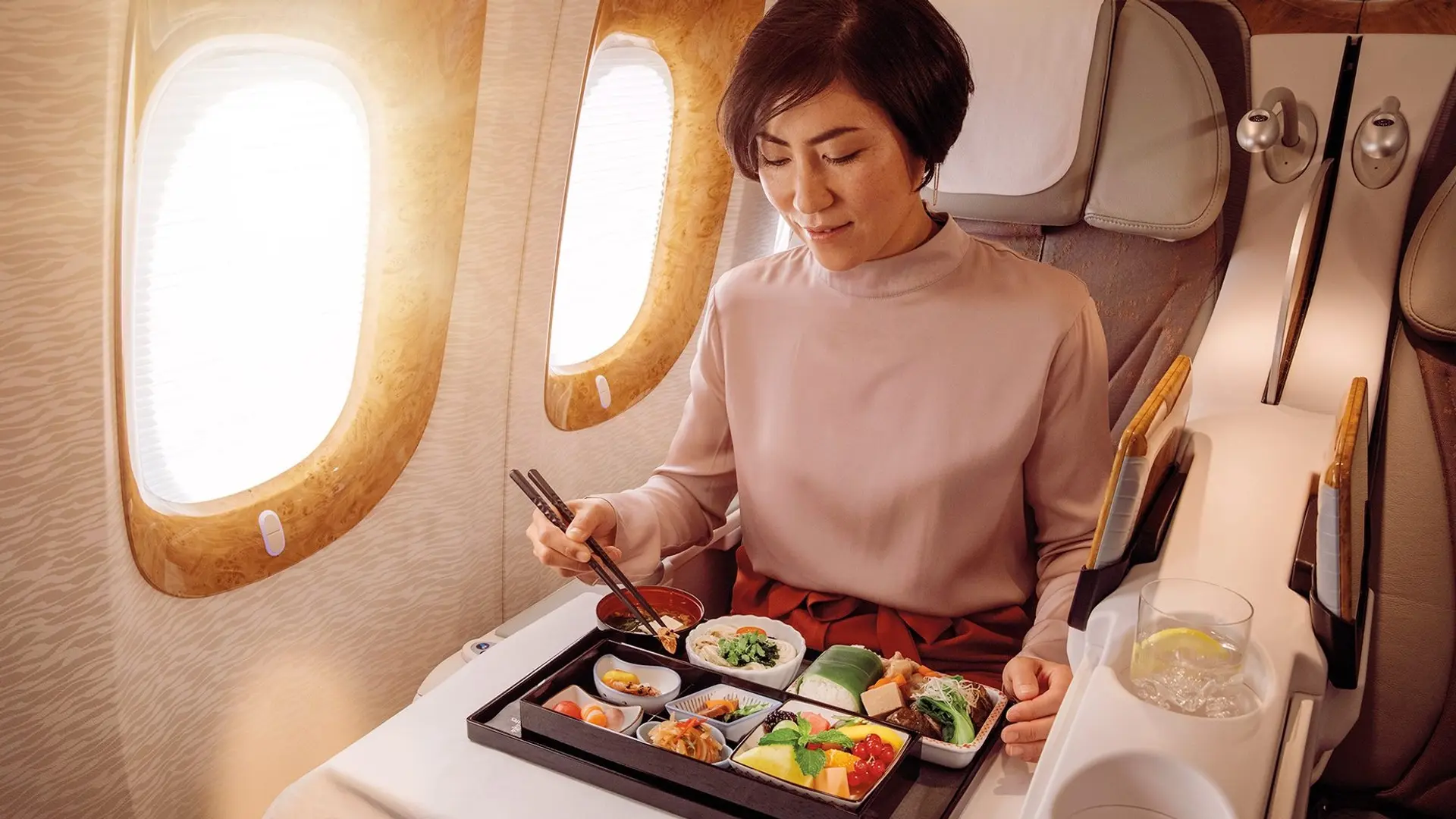 Airline review Cuisine - Emirates - 4