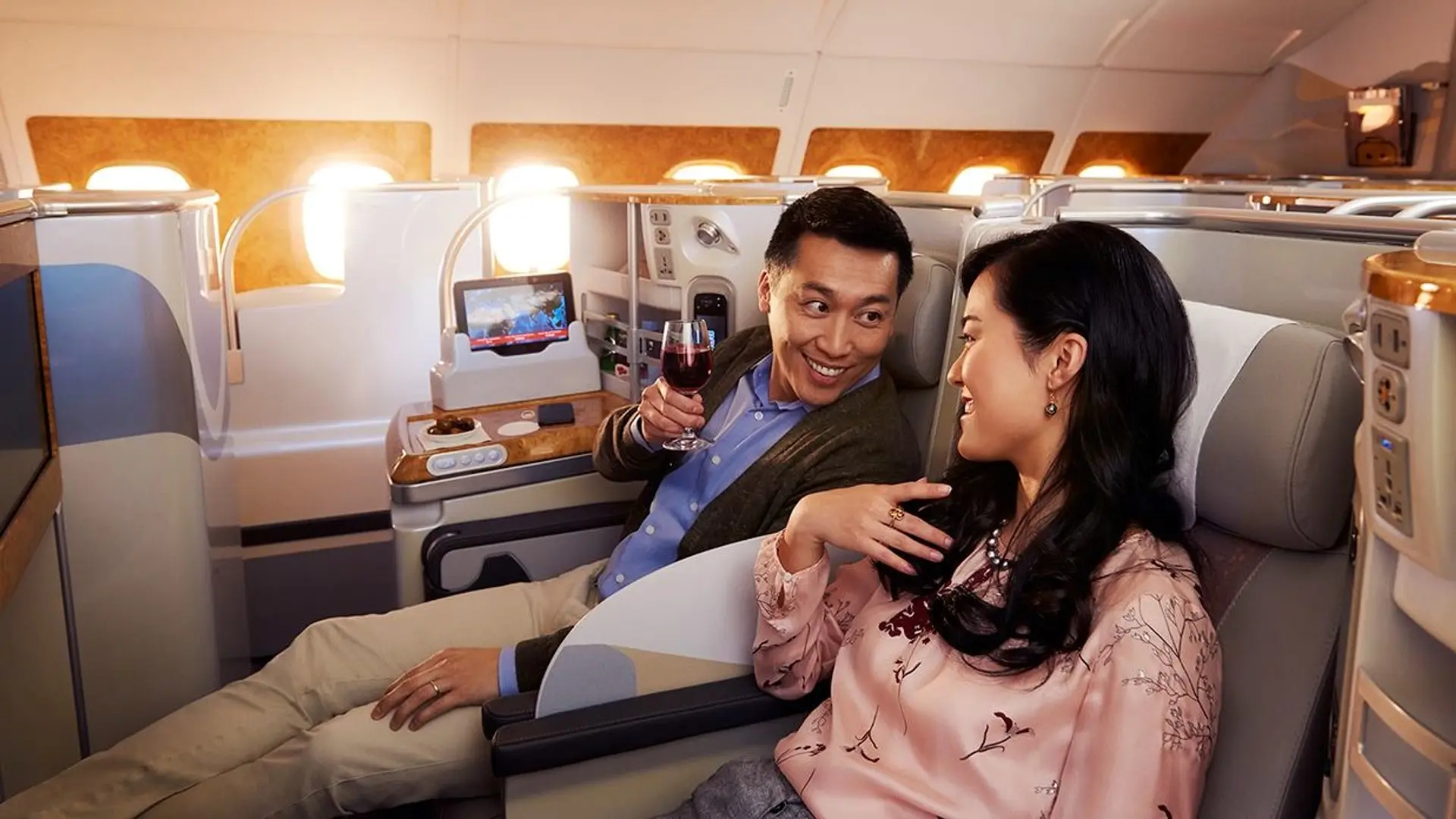 Airline review Beverages - Emirates - 1