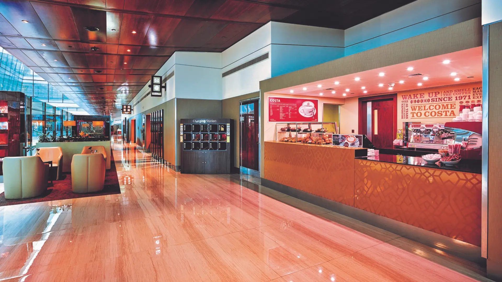 Airline review Airport experience - Emirates - 8