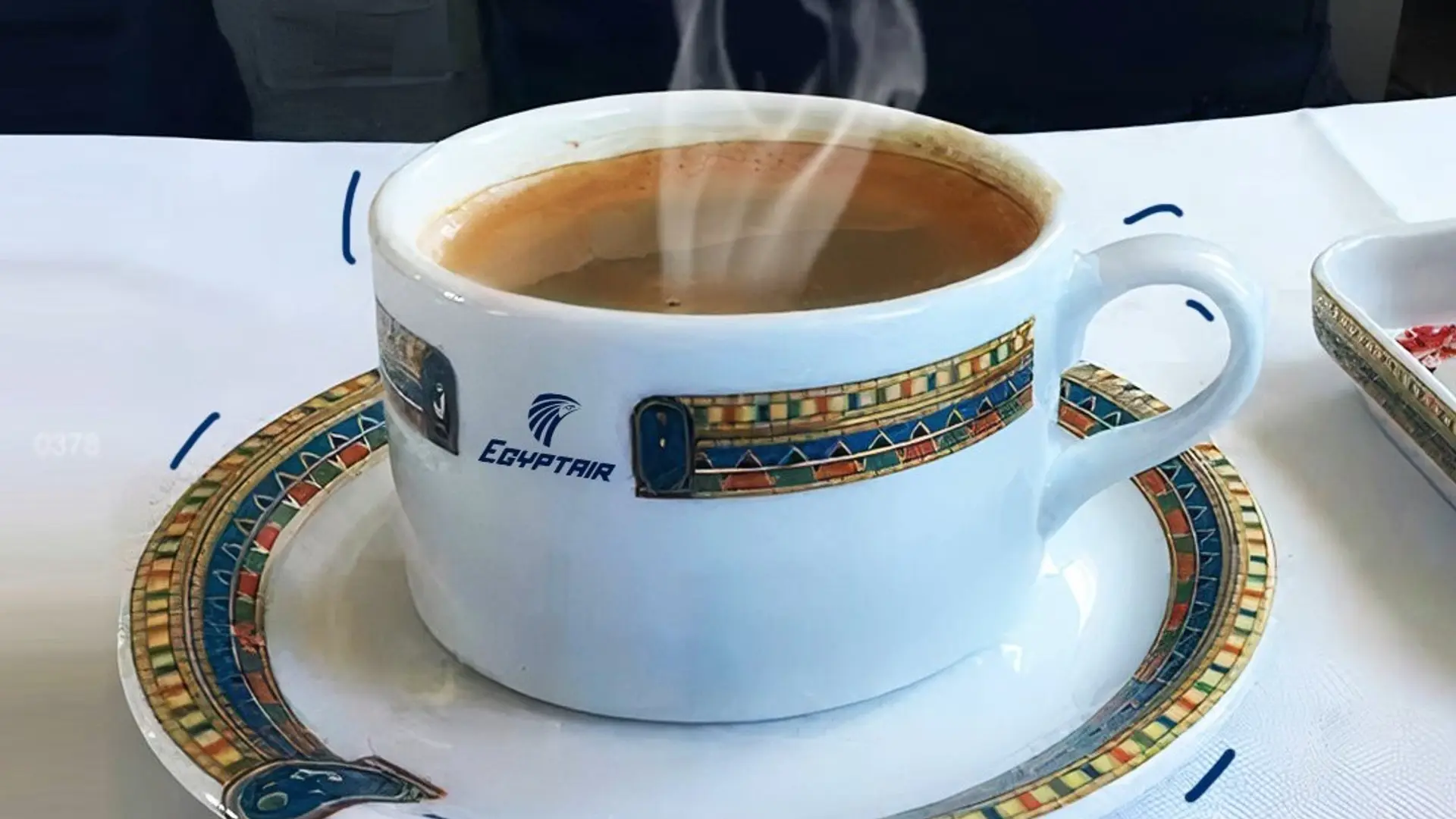 Airline review Beverages - Egyptair - 3