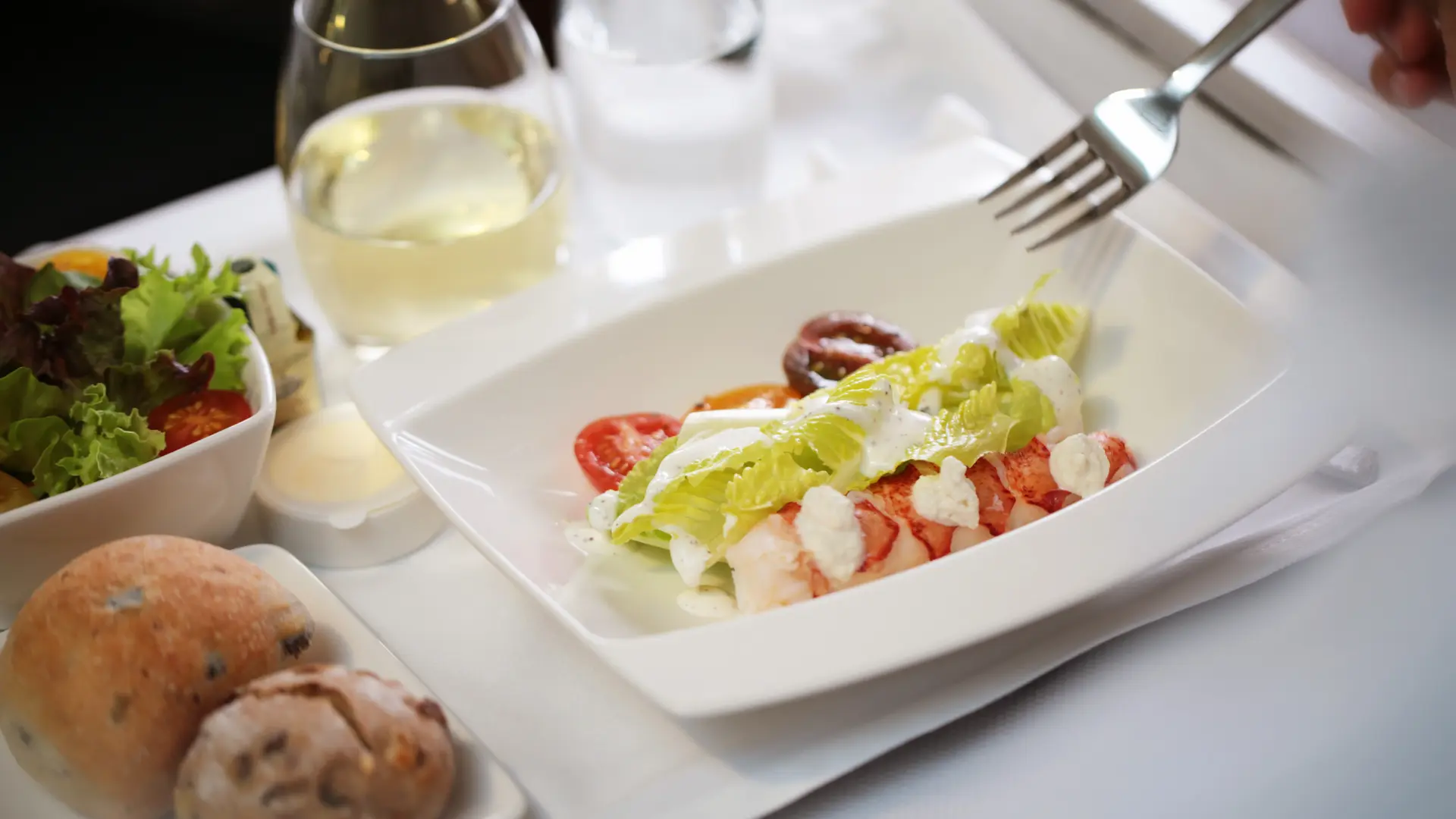 Airline review Cuisine - Cathay Pacific - 3