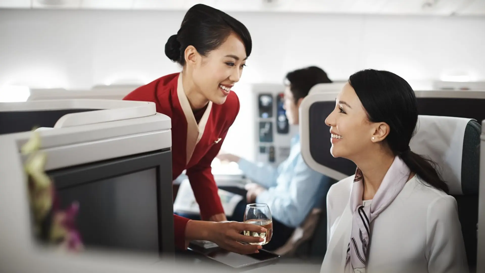 Airline review Beverages - Cathay Pacific - 3