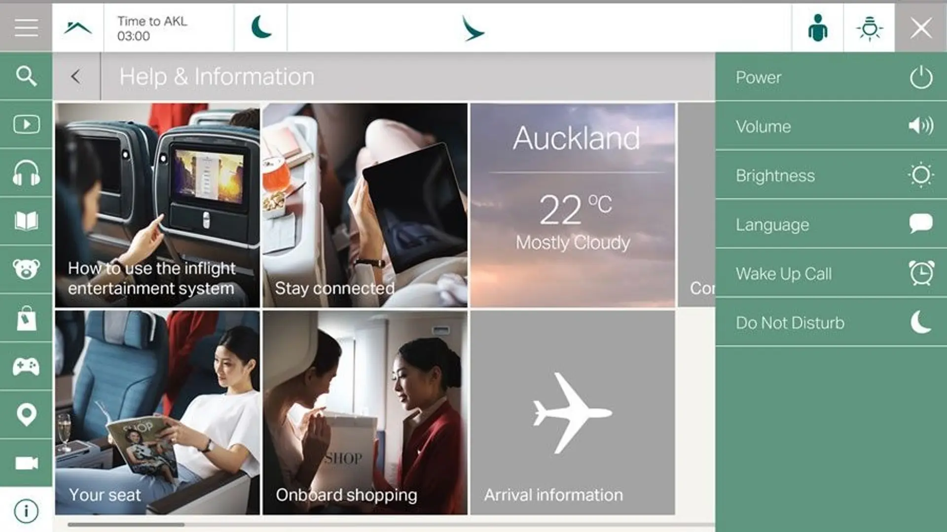 Airline review Entertainment - Cathay Pacific - 3