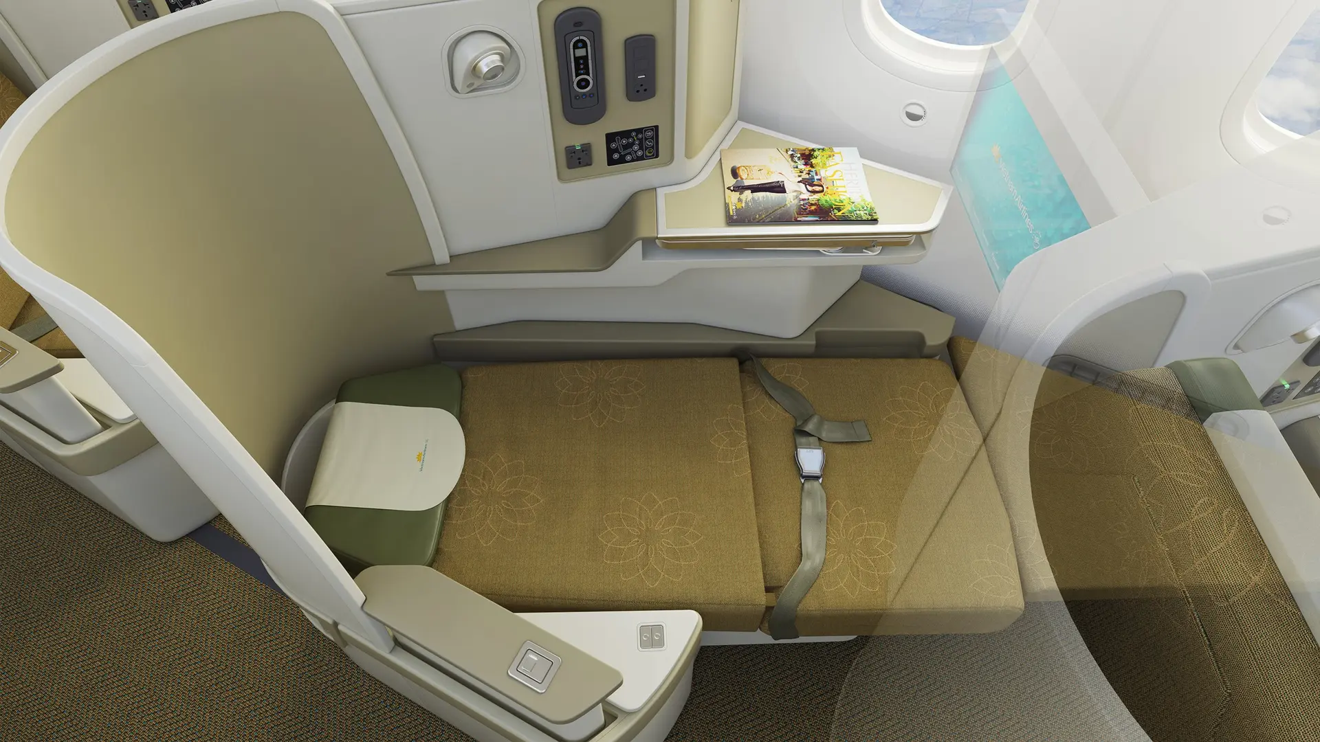 Airline review Cabin & Seat - Vietnam Airlines - 7
